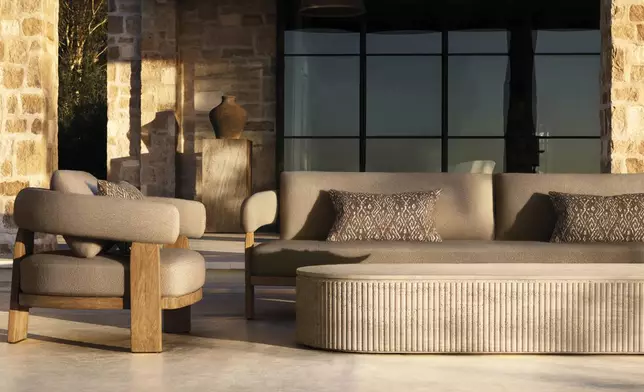 RH OUTDOOR 2025 INTRODUCES KAVALA TEAK DESIGNED BY HARRISON &amp; NICHOLAS CONDOS, SYDNEY (Photo: RH)