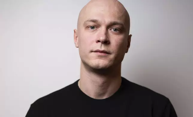 Russian actor Yura Borisov, from the film "Anora," poses for a portrait on Friday, Feb. 14, 2025, in London. (Photo by Scott A Garfitt/Invision/AP)