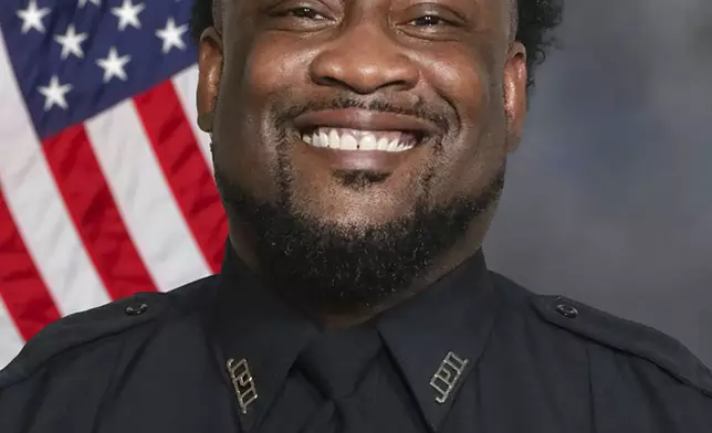 This photo provided by the Jonesboro Police Department shows Vincent Parks in 2022. (Jonesboro Police Department via AP)