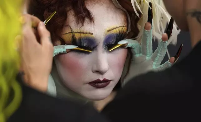 Chappell Roan arrives at the 67th annual Grammy Awards on Sunday, Feb. 2, 2025, in Los Angeles. (Photo by Jordan Strauss/Invision/AP)