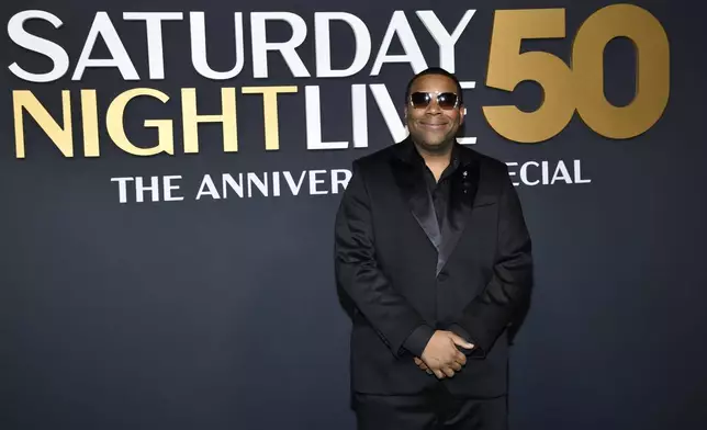 Kenan Thompson attends "SNL50: The Anniversary Special" at Rockefeller Plaza on Sunday, Feb. 16, 2025, in New York. (Photo by Evan Agostini/Invision/AP)