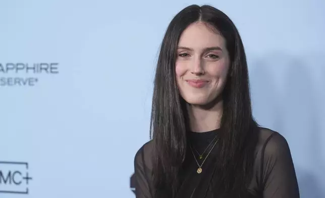 Eva Victor attends the premiere of "Sorry, Baby" during the Sundance Film Festival on Monday, Jan. 27, 2025, at The Eccles Theatre in Park City, Utah. (AP Photo/Chris Pizzello)