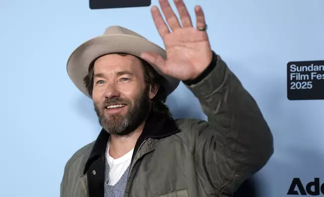 Joel Edgerton attends the premiere of "Train Dreams" during the Sundance Film Festival on Sunday, Jan. 26, 2025, at the Library Center Theatre in Park City, Utah. (Photo by Charles Sykes/Invision/AP)