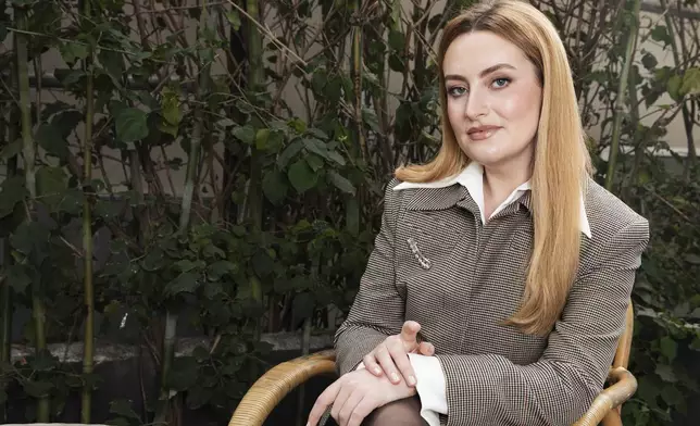 Amelia Dimoldenberg poses for a portrait on Wednesday, Feb. 19, 2025, in West Hollywood, Calif. (Photo by Rebecca Cabage/Invision/AP)