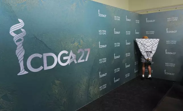 Janelle Monae arrives at the 27th Costume Designers Guild Awards on Thursday, Feb. 6, 2025, in Los Angeles. (AP Photo/Chris Pizzello)