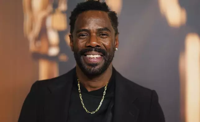 Coleman Domingo arrives at the Oscars Nominees Dinner on Tuesday, Feb. 25, 2025, at the Academy Museum of Motion Pictures in Los Angeles. (Photo by Jordan Strauss/Invision/AP)
