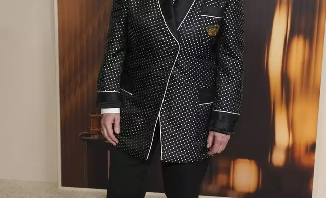 Isabella Rossellini arrives at the Oscars Nominees Dinner on Tuesday, Feb. 25, 2025, at the Academy Museum of Motion Pictures in Los Angeles. (Photo by Jordan Strauss/Invision/AP)