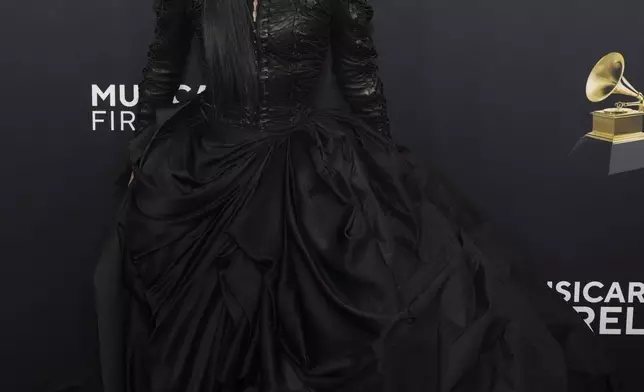 Lady Gaga arrives at the 67th annual Grammy Awards on Sunday, Feb. 2, 2025, in Los Angeles. (Photo by Jordan Strauss/Invision/AP)