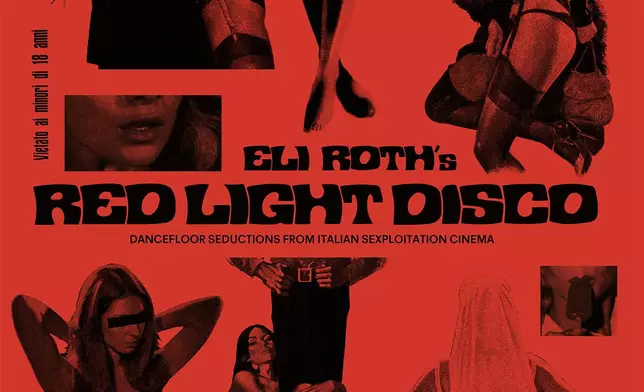 Cover for the Standard Edition of "Eli Roth's Red Light Disco," due March 21 via CAM Sugar/UMe.