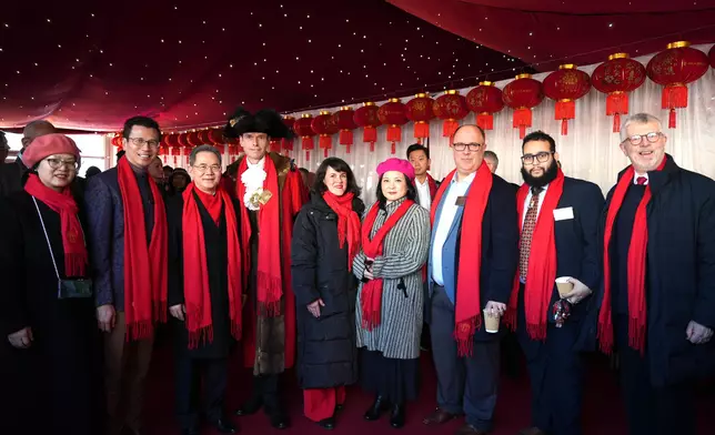 London ETO welcomes Year of Snake with joyous celebrations  Source: HKSAR Government Press Releases