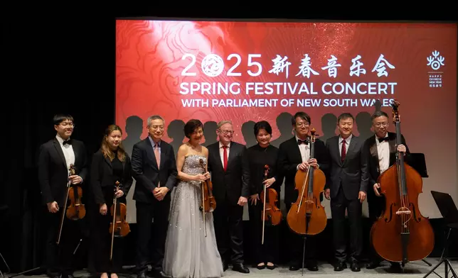 Sydney ETO supports Hong Kong String Orchestra's Chinese New Year tour in Australia  Source: HKSAR Government Press Releases
