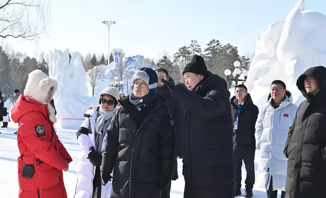 CE meets Director of General Administration of Sport of China and cheers for HK athletes at Asian Winter Games in Harbin Source: HKSAR Government Press Releases