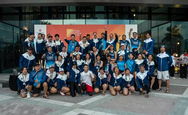 Dragon boat challenge stages in Dubai to promote Hong Kong culture and heritage  Source: HKSAR Government Press Releases