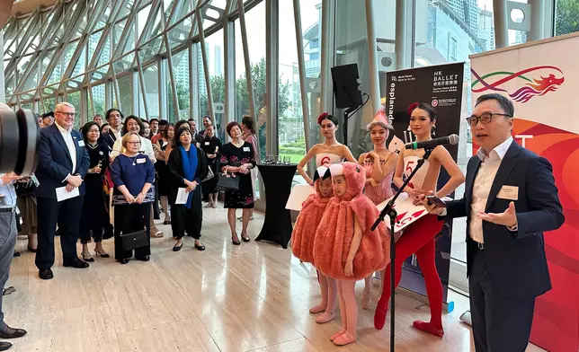 Singapore ETO sponsors Hong Kong Ballet's performances in Singapore to promote cultural exchange  Source: HKSAR Government Press Releases