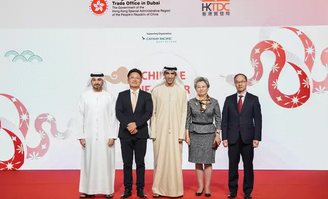 Dubai ETO greets Year of Snake with gala dinners in Riyadh and Dubai  Source: HKSAR Government Press Releases