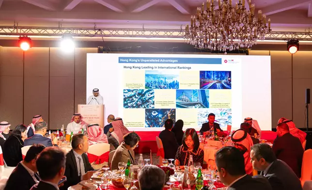 Dubai ETO greets Year of Snake with gala dinners in Riyadh and Dubai  Source: HKSAR Government Press Releases