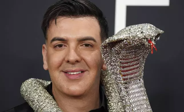 Markos D1 arrives at the 67th annual Grammy Awards on Sunday, Feb. 2, 2025, in Los Angeles. (Photo by Jordan Strauss/Invision/AP)