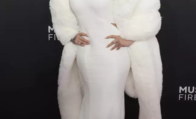 Latto arrives at the 67th annual Grammy Awards on Sunday, Feb. 2, 2025, in Los Angeles. (Photo by Jordan Strauss/Invision/AP)