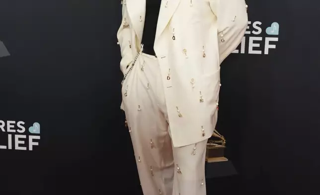 Omarion arrives at the 67th annual Grammy Awards on Sunday, Feb. 2, 2025, in Los Angeles. (Photo by Jordan Strauss/Invision/AP)