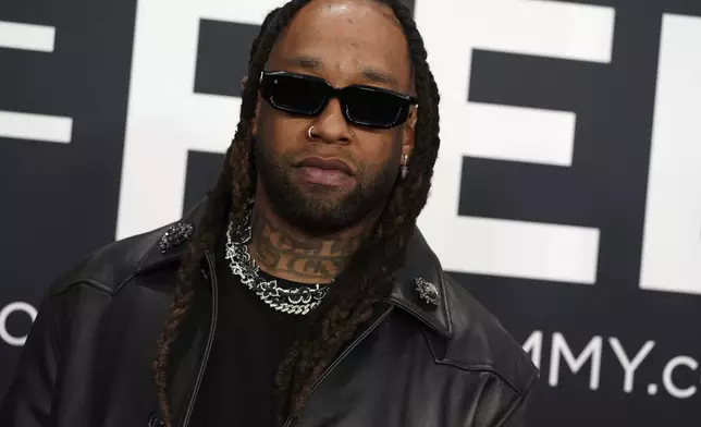 Ty Dolla Sign arrives at the 67th annual Grammy Awards on Sunday, Feb. 2, 2025, in Los Angeles. (Photo by Jordan Strauss/Invision/AP)