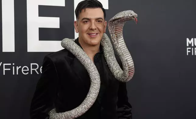 Markos D1 arrives at the 67th annual Grammy Awards on Sunday, Feb. 2, 2025, in Los Angeles. (Photo by Jordan Strauss/Invision/AP)