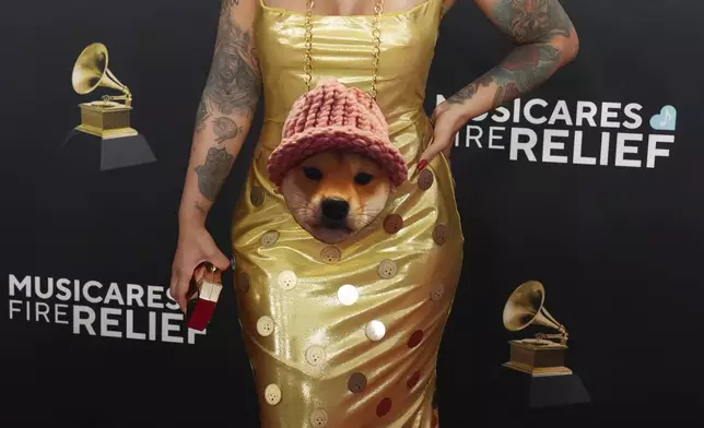 Joy Villa arrives at the 67th annual Grammy Awards on Sunday, Feb. 2, 2025, in Los Angeles. (Photo by Jordan Strauss/Invision/AP)