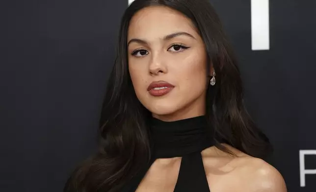 Olivia Rodrigo arrives at the 67th annual Grammy Awards on Sunday, Feb. 2, 2025, in Los Angeles. (Photo by Jordan Strauss/Invision/AP)