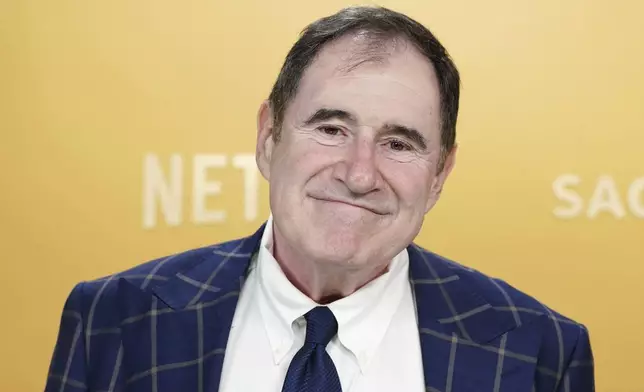 Richard Kind arrives at the 31st annual Screen Actors Guild Awards on Sunday, Feb. 23, 2025, at the Shrine Auditorium in Los Angeles. (Photo by Jordan Strauss/Invision/AP)