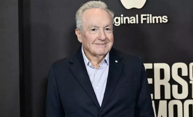 FILE - Lorne Michaels attends the Apple Original Film premiere of "Killers of the Flower Moon" at Alice Tully Hall on Wednesday, Sept. 27, 2023, in New York. (Photo by Evan Agostini/Invision/AP, File)