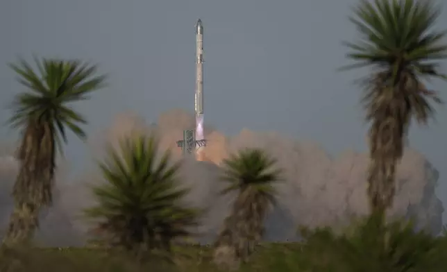 SpaceX's mega rocket Starship lifts off for a test flight from Starbase in Boca Chica, Texas, Thursday, March 6, 2025. (AP Photo/Eric Gay)