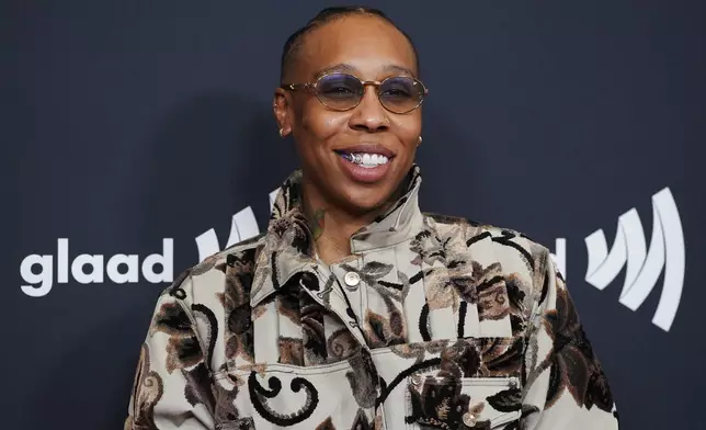 Lena Waithe arrives at the 36th annual GLAAD Media Awards on Thursday March 27, 2025, at the Beverly Hilton Hotel in Beverly Hills, Calif. (Photo by Jordan Strauss/Invision/AP)
