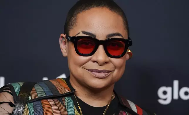 Raven-Symone arrives at the 36th annual GLAAD Media Awards on Thursday March 27, 2025, at the Beverly Hilton Hotel in Beverly Hills, Calif. (Photo by Jordan Strauss/Invision/AP)