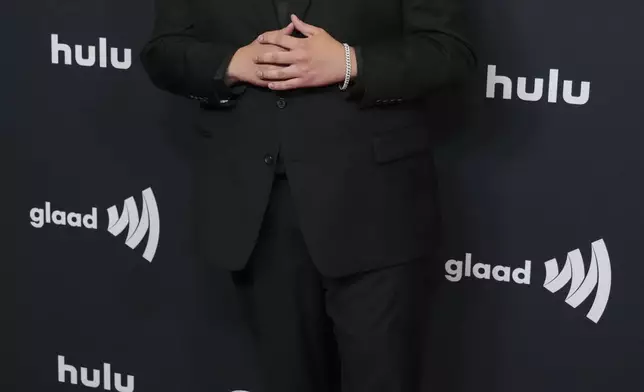 Rico Rodriguez arrives at the 36th annual GLAAD Media Awards on Thursday March 27, 2025, at the Beverly Hilton Hotel in Beverly Hills, Calif. (Photo by Jordan Strauss/Invision/AP)