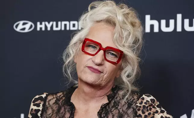 Harper Steele arrives at the 36th annual GLAAD Media Awards on Thursday March 27, 2025, at the Beverly Hilton Hotel in Beverly Hills, Calif. (Photo by Jordan Strauss/Invision/AP)