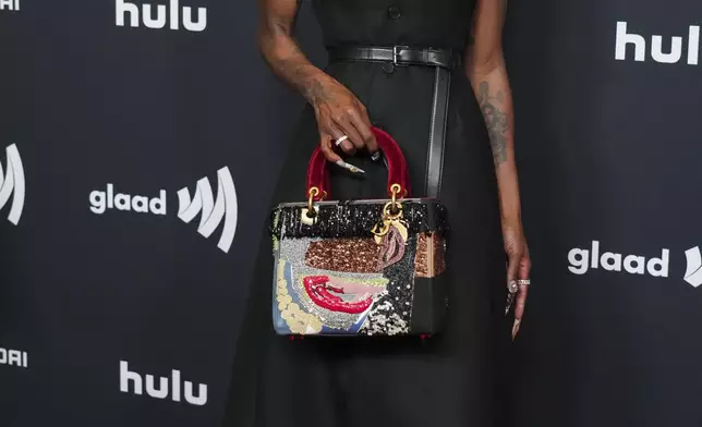 Cynthia Erivo arrives at the 36th annual GLAAD Media Awards on Thursday March 27, 2025, at the Beverly Hilton Hotel in Beverly Hills, Calif. (Photo by Jordan Strauss/Invision/AP)