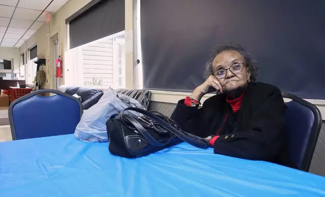 Mary Weaver reflects on changes to the Social Security Administration while visiting the McDowell County Commission on Aging Senior Center in Welch, W.Va., Thursday, March 20, 2025. (AP Photo/Leah Willingham)