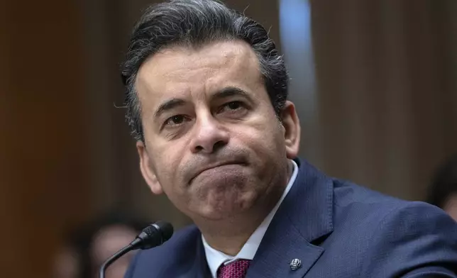 Martin Makary nominated to serve as Commissioner of Food and Drugs at the Department of Health and Human Services, testifies before the Senate Committee on Health, Education, Labor and Pensions on Capitol Hill Thursday, March 6, 2025, in Washington. (AP Photo/Jose Luis Magana)