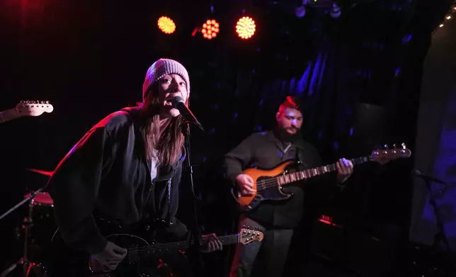 Lille Venn performs during The New Colossus Festival on Friday, March 7, 2025, in New York. (Photo by Charles Sykes/Invision/AP)