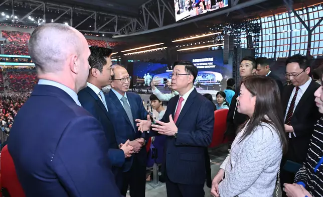 Speech by CE at Kai Tak Sports Park Grand Opening Ceremony  Source: HKSAR Government Press Releases