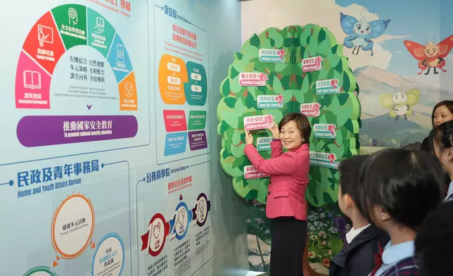 Committee for Safeguarding National Security of HKSAR launches 10th National Security Education Day thematic exhibition  Source: HKSAR Government Press Releases