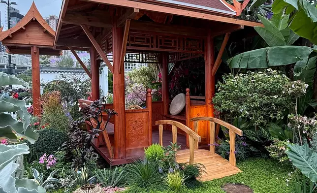 Winning garden plots on display at Hong Kong Flower Show  Source: HKSAR Government Press Releases