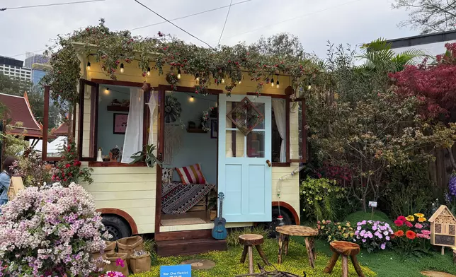 Winning garden plots on display at Hong Kong Flower Show  Source: HKSAR Government Press Releases