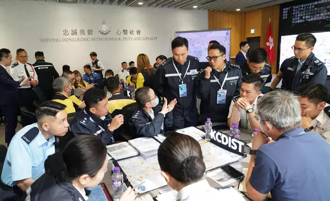 HKPF conducts inter-departmental tabletop exercise to strengthen collaboration and responsiveness in transportation services near KTSP  Source: HKSAR Government Press Releases