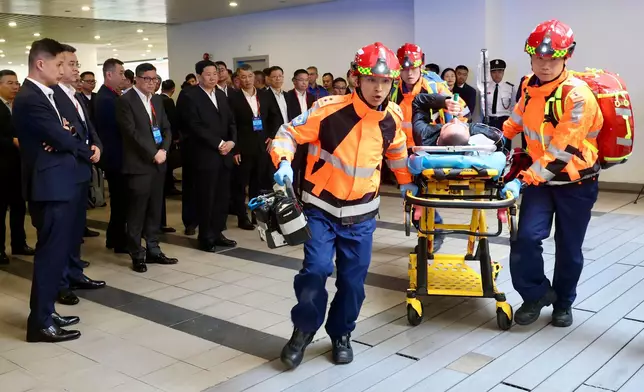 GBA joint emergency response and rescue exercise "Liancheng-2025" successfully concludes  Source: HKSAR Government Press Releases