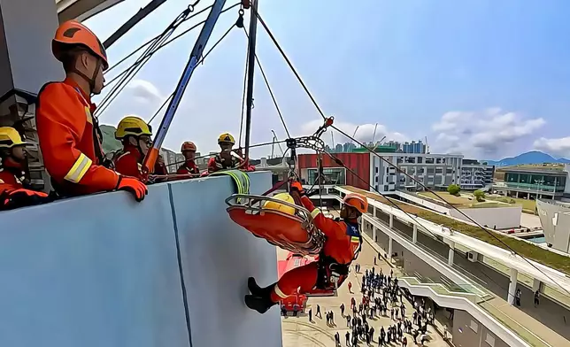 GBA joint emergency response and rescue exercise "Liancheng-2025" successfully concludes  Source: HKSAR Government Press Releases