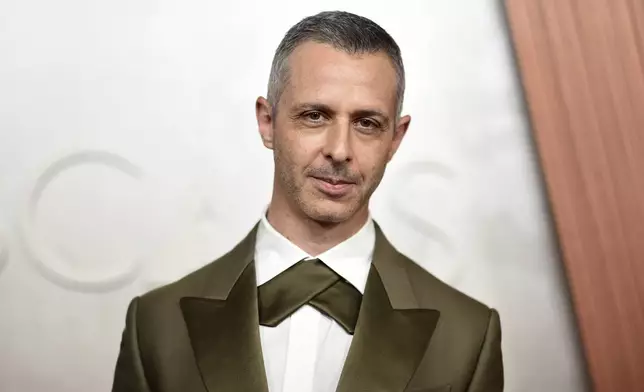 Jeremy Strong arrives at the Oscars on Sunday, March 2, 2025, at the Dolby Theatre in Los Angeles. (Photo by Richard Shotwell/Invision/AP)