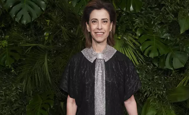 Fernanda Torres arrives at Chanel's 16th Annual Pre-Oscar Awards Dinner on Saturday, March 1, 2025, at The Beverly Hills Hotel in Beverly Hills, Calif. (Photo by Jordan Strauss/Invision/AP)