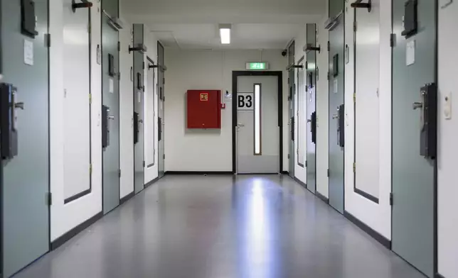This 2017 photo provided by the International Criminal Court in The Hague, Netherlands, on Wednesday, March 12, 2025, shows a residential wing of the ICC Detention Center located within a Dutch prison complex in Scheveningen, Netherlands. (ICC-CPI via AP)