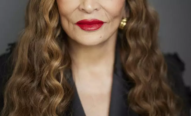 Tina Knowles poses for a portrait on Tuesday, April 22, 2025, in New York. (Photo by Matt Licari/Invision/AP)