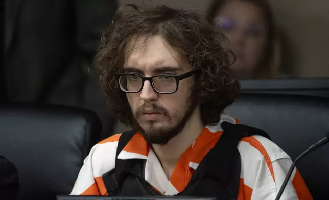 Patrick Crusius is sentence to life in prison at the Enrique Moreno County Courthosue in El Paso, Texas, April 21, 2025. (Omar Ornelas/Pool Photo via AP)